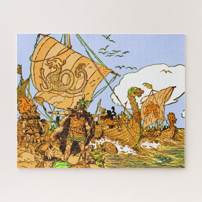 Vikings Jigsaw Puzzle (Horizontal)