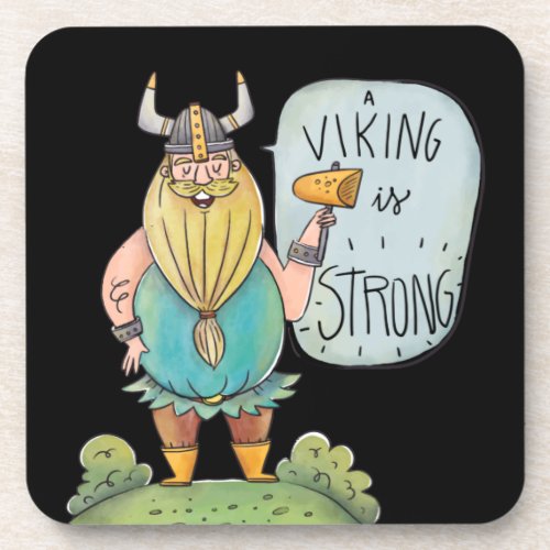 vikings mythology beverage coaster