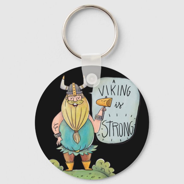vikings mythology keychain (Front)