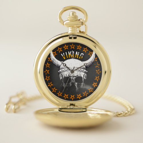 vikings mythology pocket watch