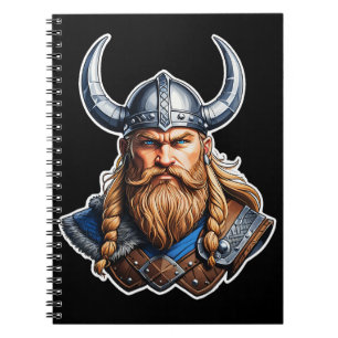 Vikings Nordic Man Notebook