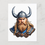 Vikings Nordic Man Postcard