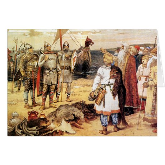 Vikings on the Shore Cards (Front Horizontal)