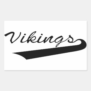 Vikings Rectangular Sticker