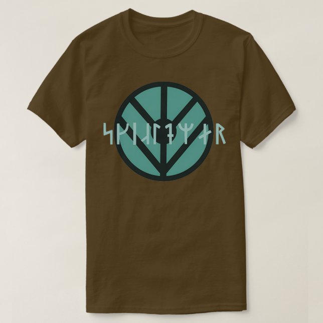 Vikings Shield Maiden Lagerthas Shield Younger Fut T-Shirt (Design Front)