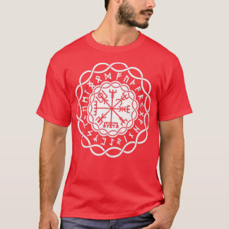 Vikings Viking Compass Yggdrasil Viking T-Shirt