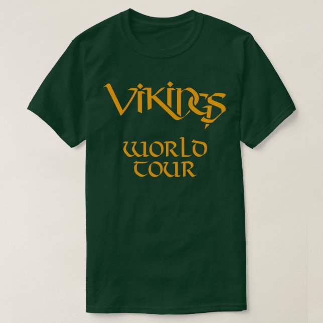 Vikings World Tour T-Shirt (Design Front)