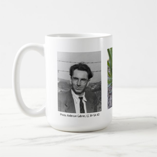 Viktor Frankl Inspired Mug by RoseWrites  (Left)