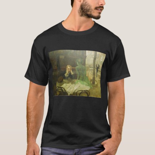 Viktor Oliva Absinthe Drinker T_Shirt