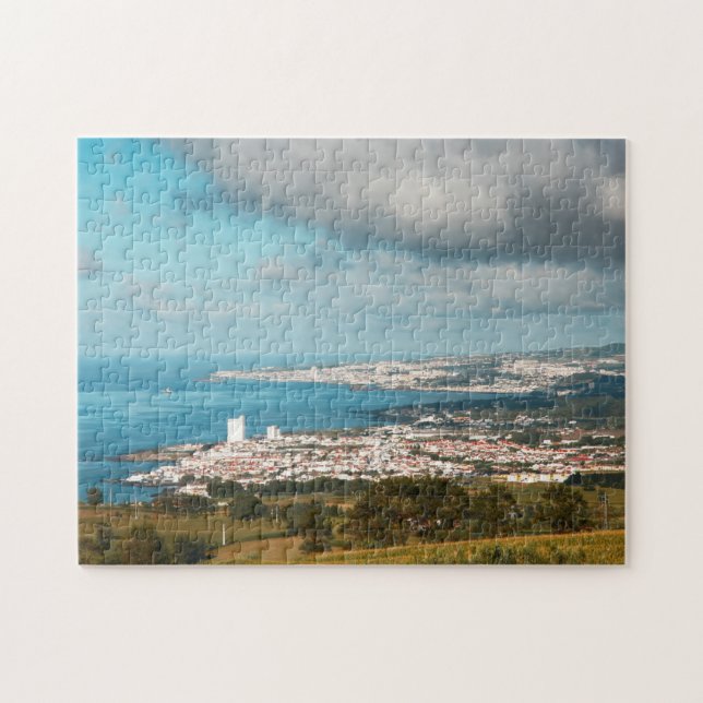 Vila da Lagoa - Azores Jigsaw Puzzle (Horizontal)