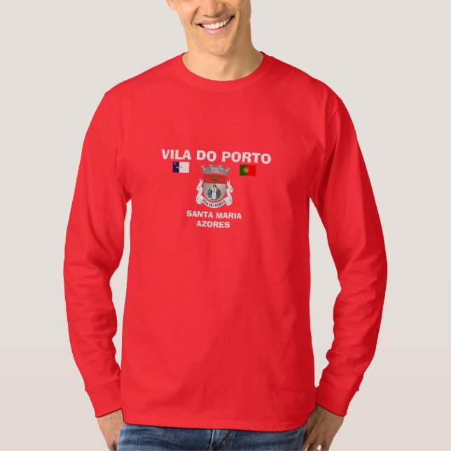Vila do Porto Santa Maria Azores Shirt (Front)