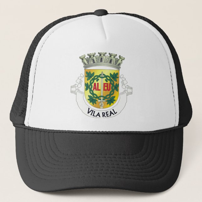 Vila Real coat of arms, Portugal Trucker Hat (Front)