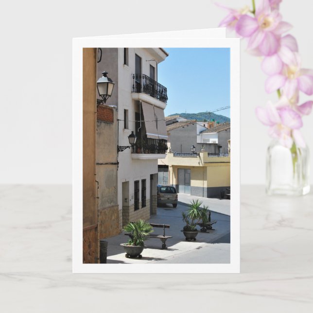 Vilamarxant, Valencian Portrait, Spain, Spanish Card (Orchid)