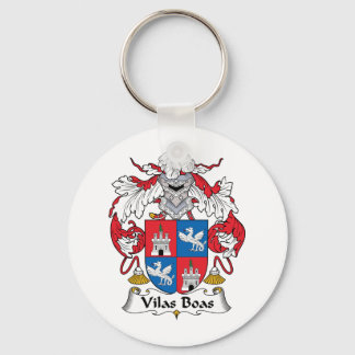 Vilas Boas Family Crest Keychain