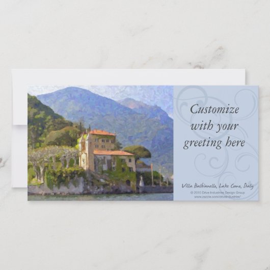 Villa Balbianello, Lake Como Photocard (Front)