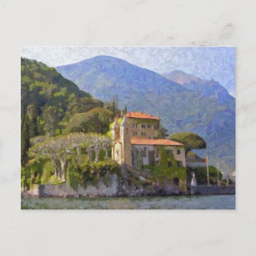 Villa Balbianello Lake Como Postcard