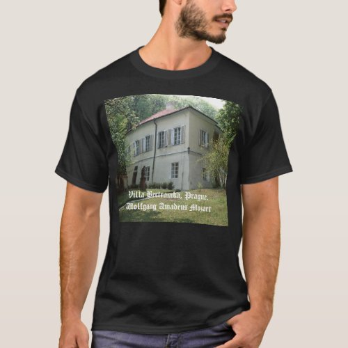 Villa Bertramka_Mozart_Prague T_Shirt