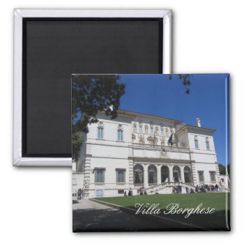 Villa Borghese  Rome  Italy Magnet by seashell2 at Zazzle
