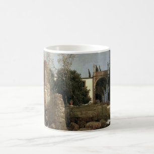 Villa By The Sea by Arnold Bocklin, Symbolism Art Coffee Mug