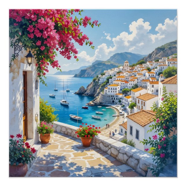 Villa By The Sea Poster (Front)