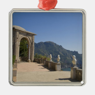 Villa Cimbrone, Ravello, Campania, Italy Metal Ornament