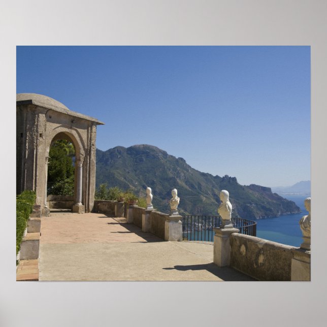 Villa Cimbrone, Ravello, Campania, Italy Poster (Front)