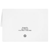 Villa d'Este Fountain (Blank) Cards (Back Horizontal)
