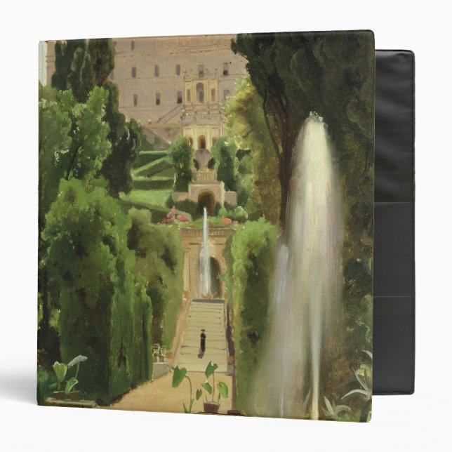 Villa D'Este, Tivoli, 1869 Binder (Front/Inside)