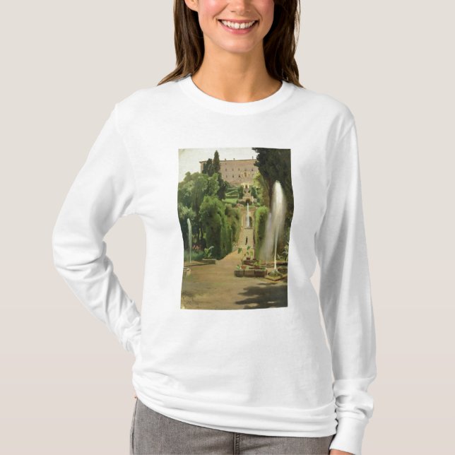 Villa D'Este, Tivoli, 1869 T-Shirt (Front)