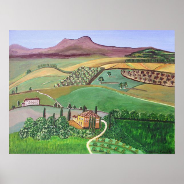 Villa in the Village Poster (Front)