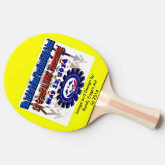 Villa Jacinta 2014 Reunion Ping-Pong Paddle