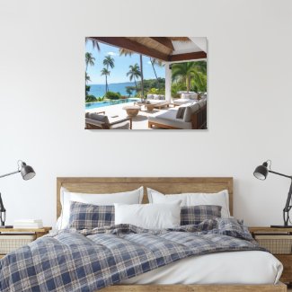VILLA LIFE #1 CANVAS PRINT