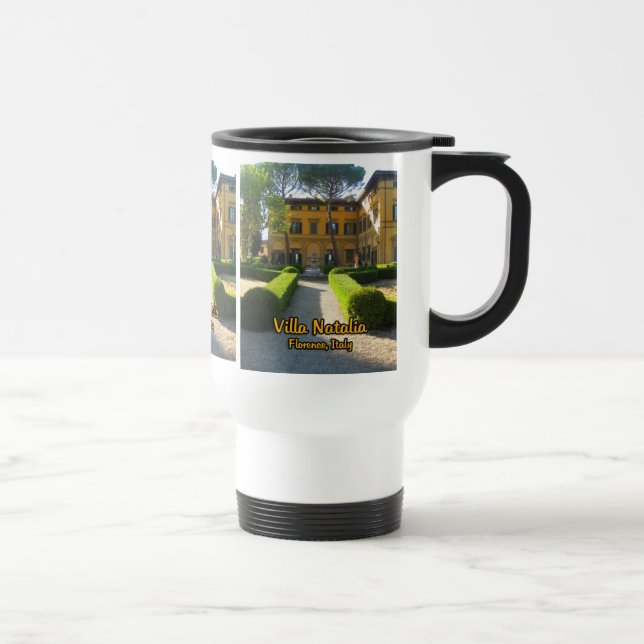 Villa Natalia Florence Italy Travel Mug (Right)
