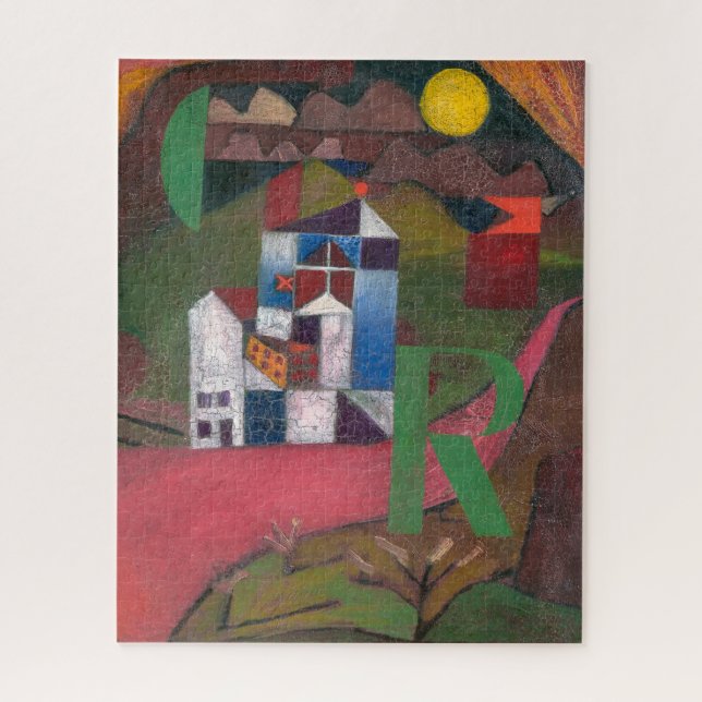 Villa R | Paul Klee | Jigsaw Puzzle (Vertical)