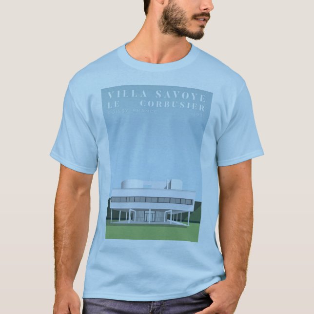 Villa Savoye Le Corbu T-Shirt (Front)