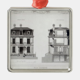 Villa Suburbaine, Premier Chasse at St. Cloud Metal Ornament
