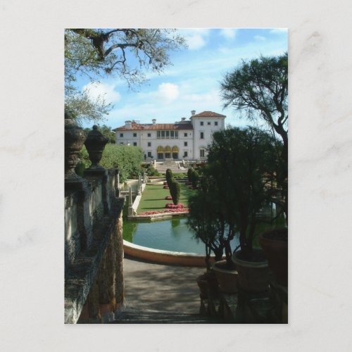 Villa Vizcaya Postcard