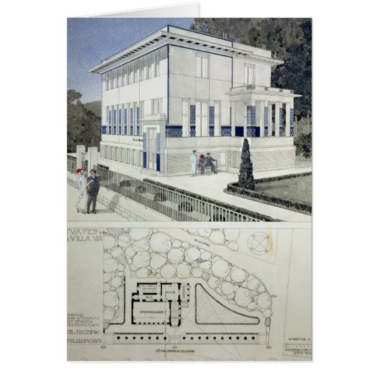 Villa Wagner, Vienna (Front)