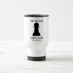 Village Chess Club Travel Mug