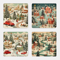 Village Christmas Circa 1930's Vintage