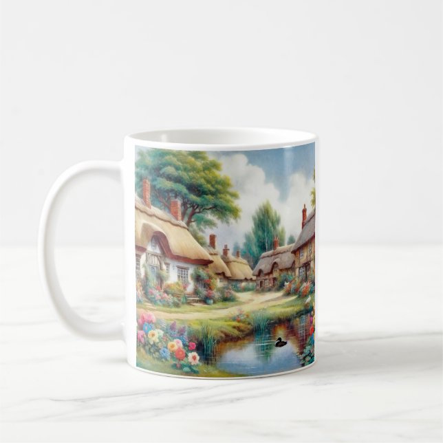 Village Coffee Mug (Left)
