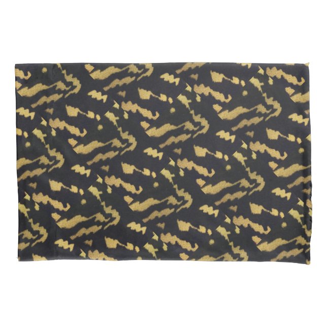 Village Gold-II Pillow Case (Front-Left)