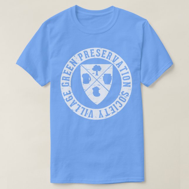 Village Green Preservation Society T-Shirt (Design Front)