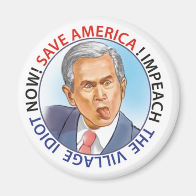 village idiot magnet (Front)