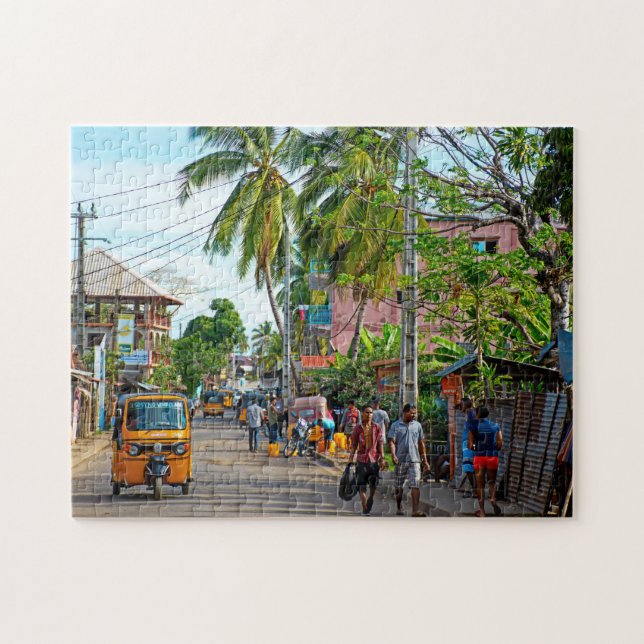Village In Madagascar Jigsaw Puzzle (Horizontal)