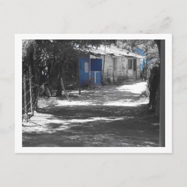 Village in the Dominican Republic Postcard (Front)