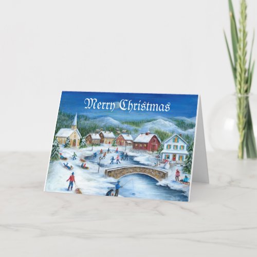 Village Magic Holiday Card