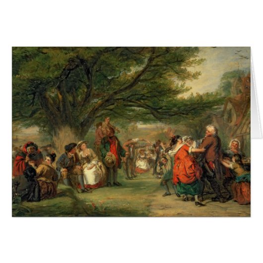 Village Merrymaking Cards (Front Horizontal)