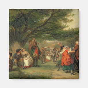 Village Merrymaking Magnet