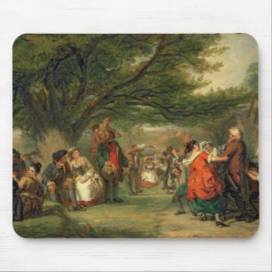 Village Merrymaking Mouse Pad